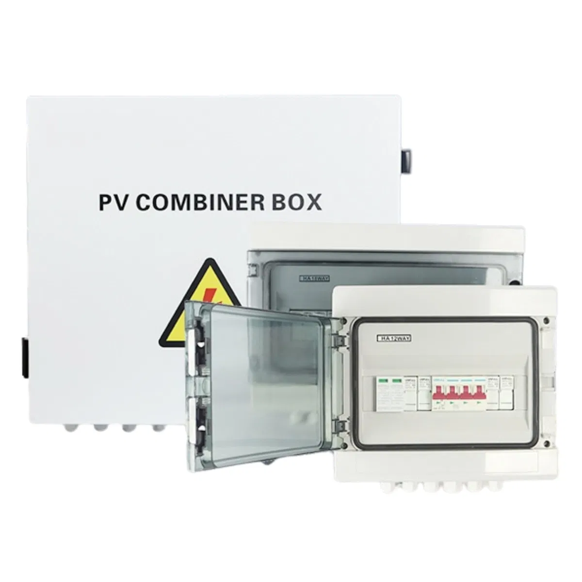 3 in 1 PV DC Combiner Box with Wiring Protection and Suit for Outdoor Harsh Environment Applications DC1500V for Solar System