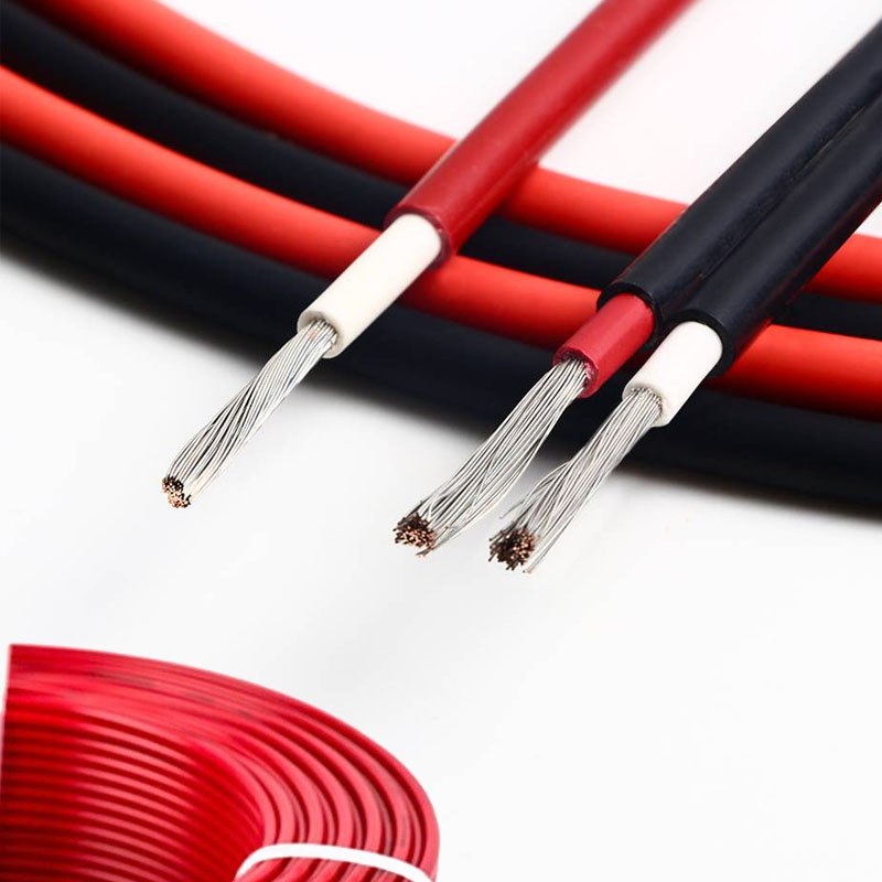 Outdoor Automotive RV Boat Marine PV DC Cable for Solar, Extension Solar Wire Cable Copper, 10AWG 4mm PV Solar Cable