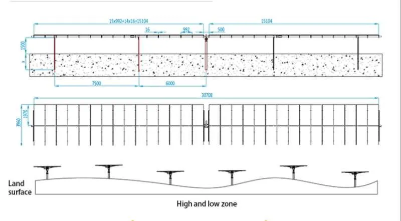 Solar Tracking Bracket Details