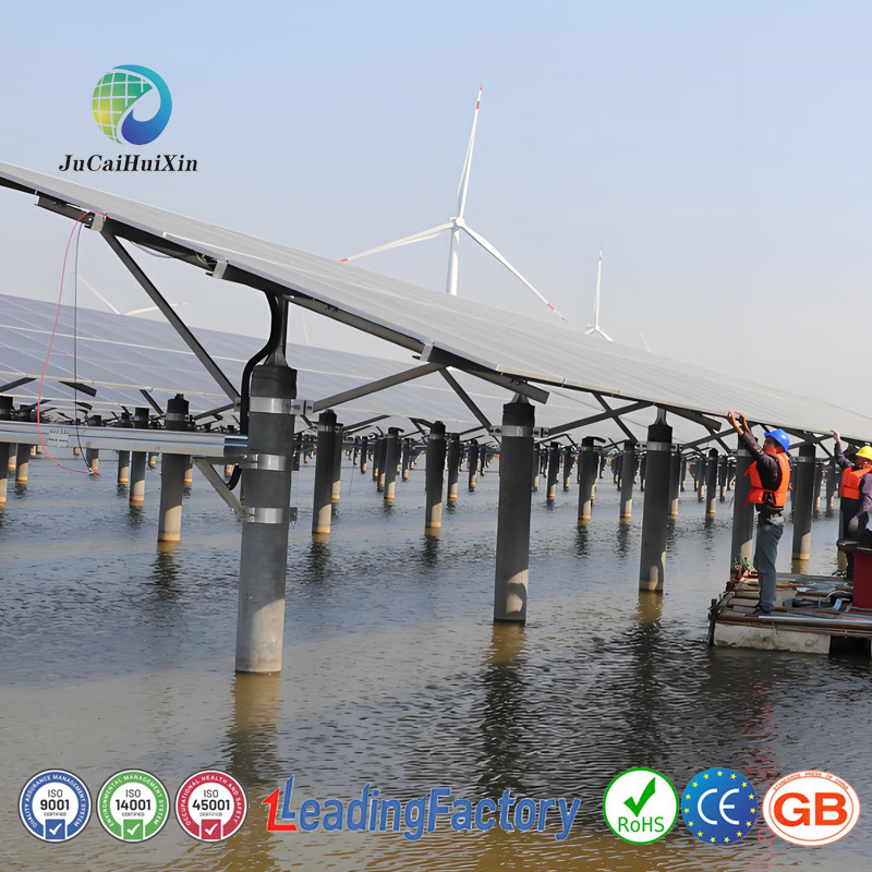 Large-Scale Farm PV Ground Mounting Structure with Zn-Al-Mg Coating