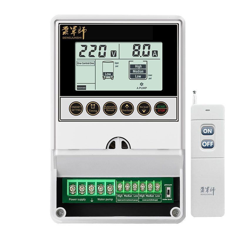 Electrical Water Tank Level Monitoring &amp; Remote Pump Control System
