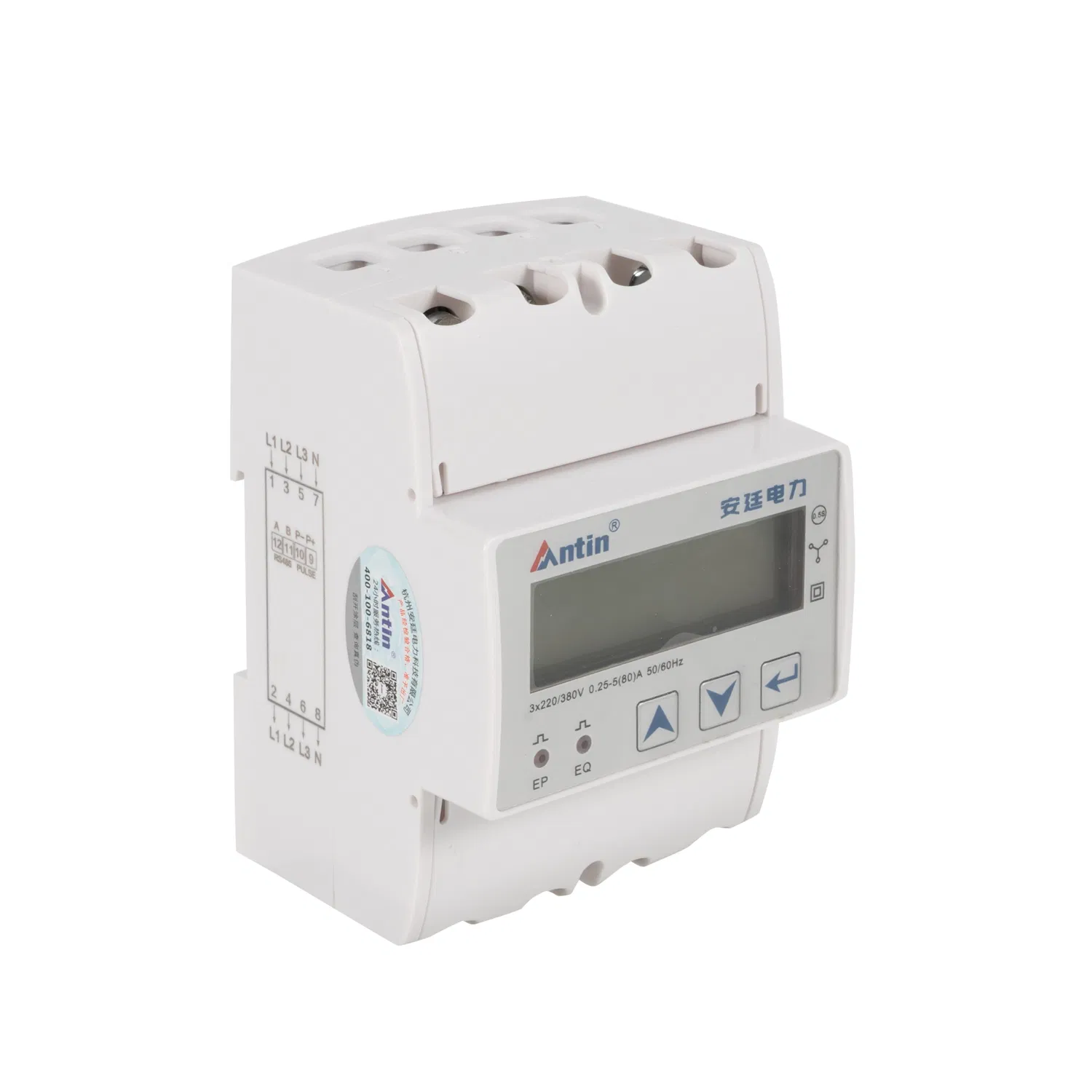 AT180G Three Phase Din Rail Electronic Multimeter Smart Energy Meter