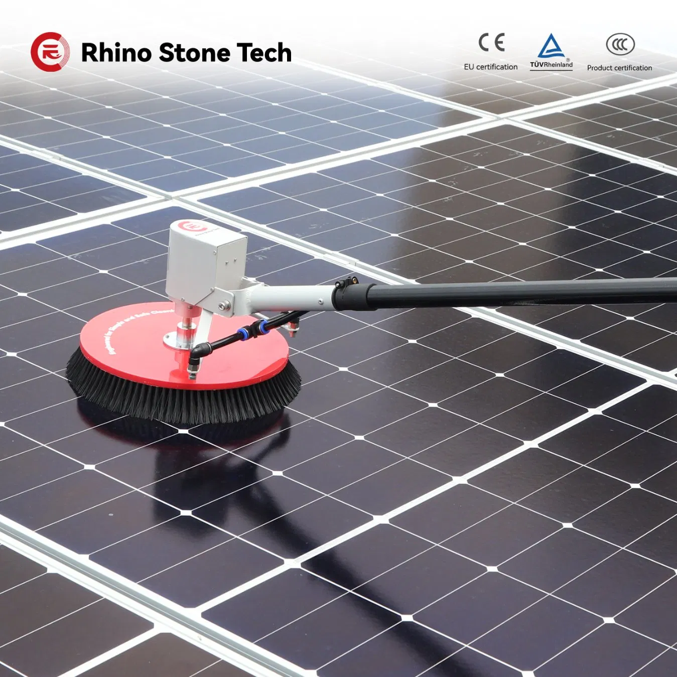 Solar Panel Cleaning System Washing Equipment Tool&amp; Pole Water Fed Pole Kit