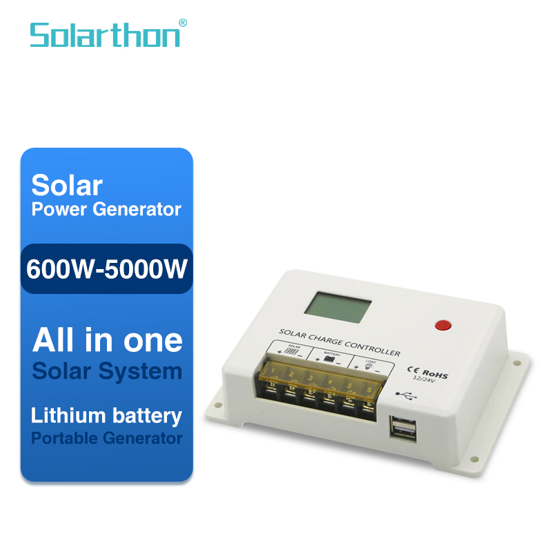 Smart Solar Power Control System with Remote Monitoring Features