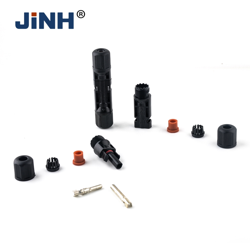 CE IP67 2.5mm2~6.0mm2 Male/Female DC 1000V Mc4 Solar Cable Connector