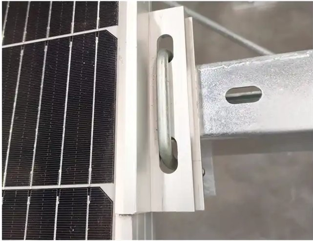 Power Plant PV Panel Mounting Structures Aluminum Solar Mount Systems Fram Structure