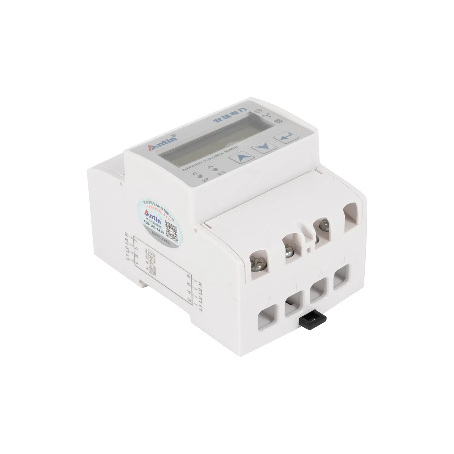 AT180G Three Phase Din Rail Electronic Multimeter Smart Energy Meter