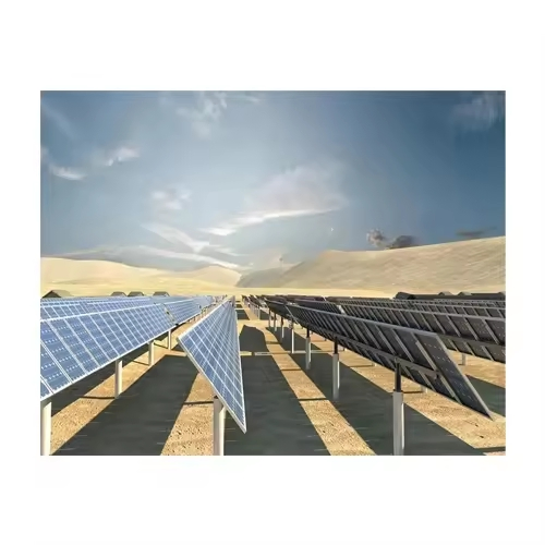 Sun Tracking Rotating Single Axis Manufacturer Custom Sun Solar Tracker Photovoltaic Mounting Single Axis Solar Tracker