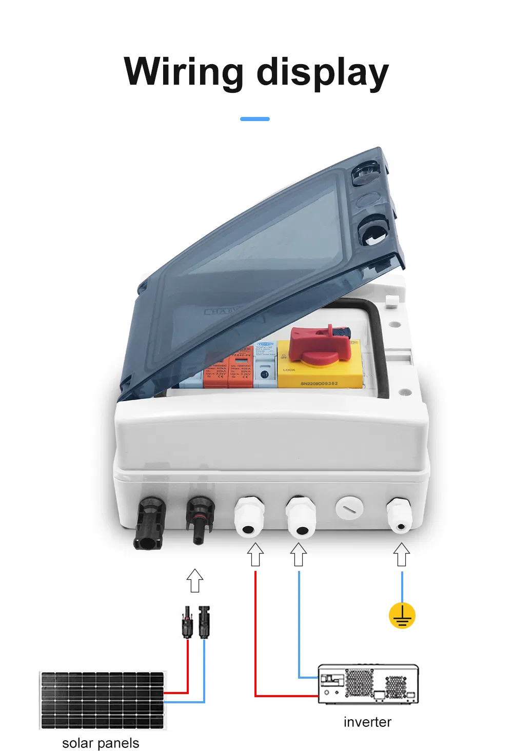 Solar PV Combiner Box 8