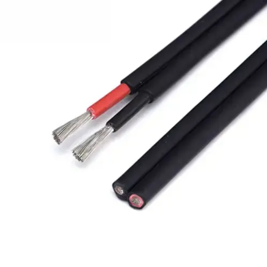 H1z2z2-K Solar Cable 1.5kv DC Single Core Two Cores 2.5mm2, 4mm2, 6mm2, 10mm2-240mm2 Photovoltaic (PV) Cable Red Black