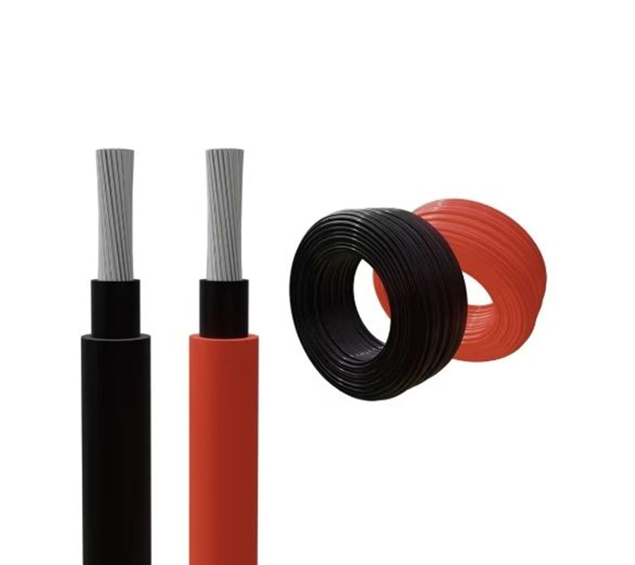 Manufacturer H1z2z2-K TUV UL Approval 4mm2 6mm 10mm 6mm2 Tinned Copper Photovoltaic DC PV1-F Electrical Photovoltaic PV Solar Panel Cable
