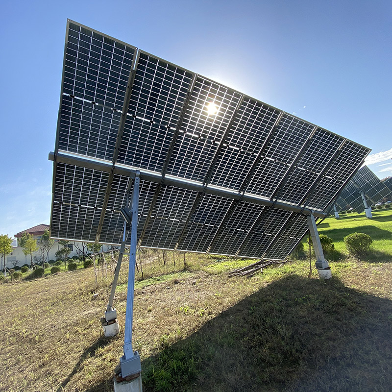 Slew Drive Solar Tracking Controller Single Axis Tilt Solar Tracker Bracket