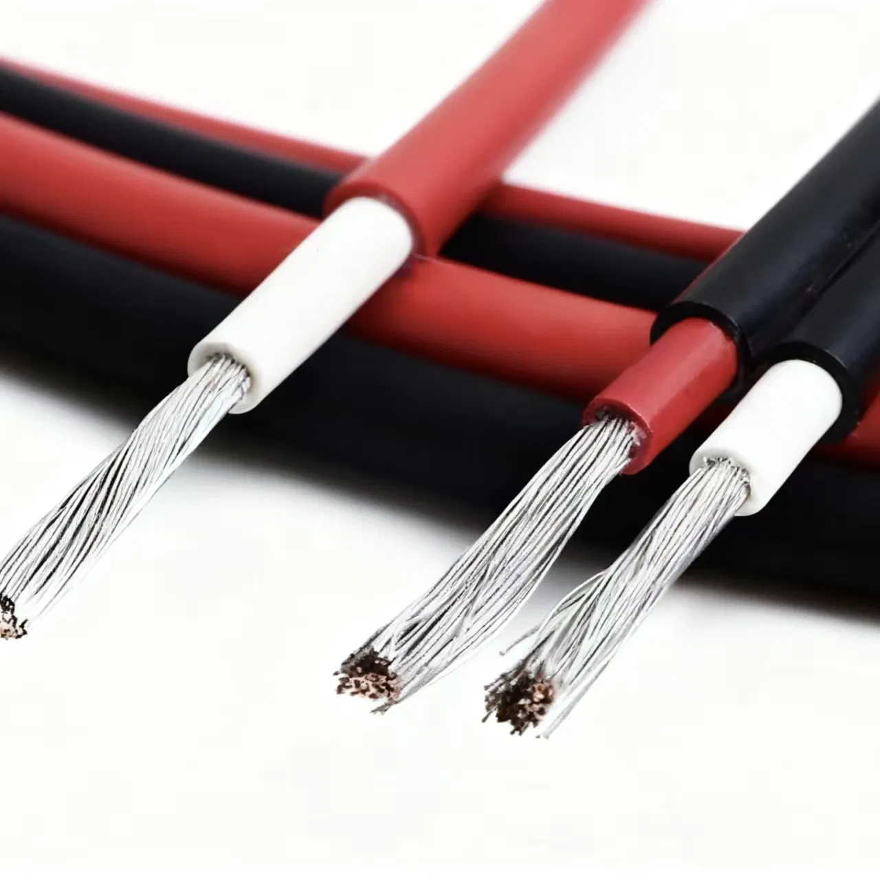 Wholesale UL TUV Red or Black 4mm/6mm CPR CCA Solar DC XLPE Power Cable