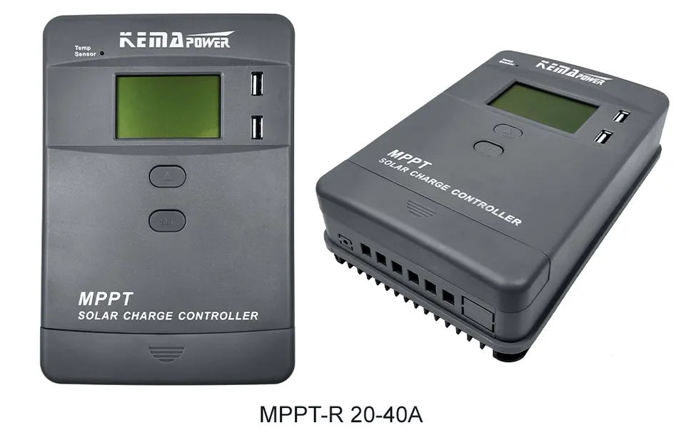 MPPT Controller Front View