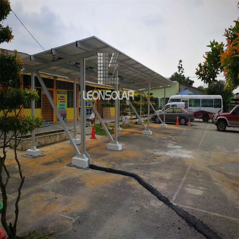 Carbon Steel Ground Mounting System PV Panels Installation Support Solar Energy Mounting Structure for Photovoltaic