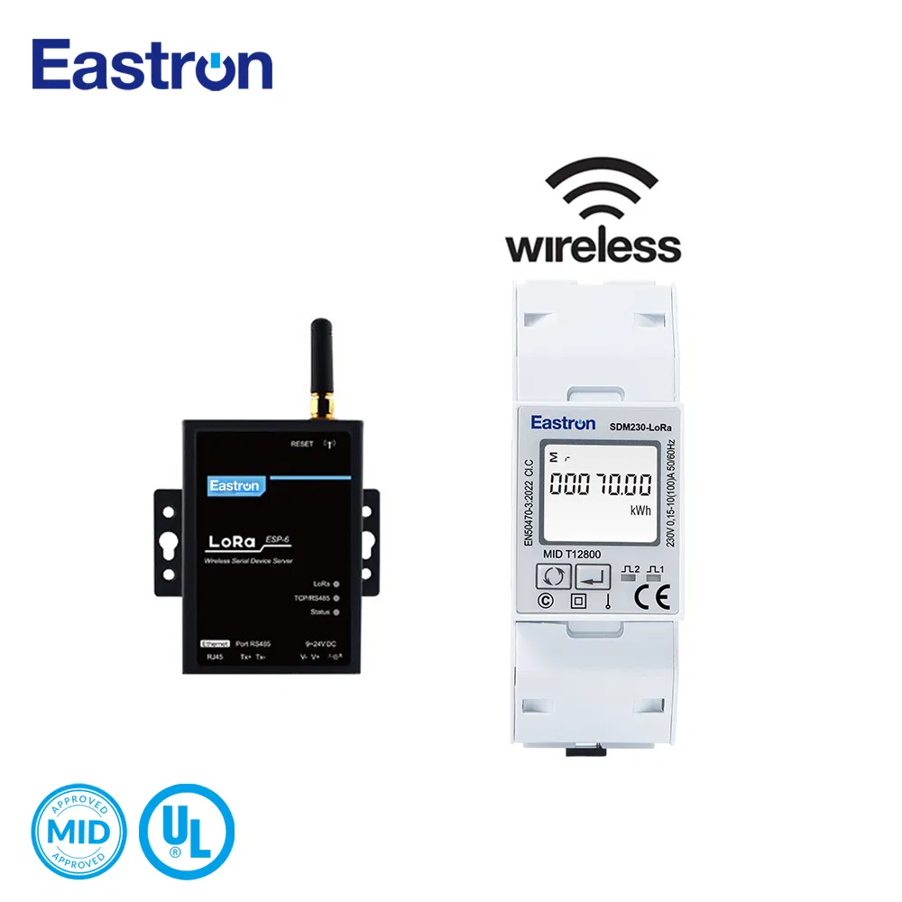 Eastron Sdm230-Lora MID UL Approved Single Phase Direct Connection Loramesh Wireless Smart Energy Meter