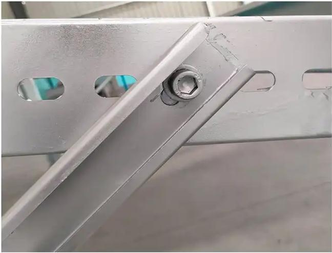 Power Plant PV Panel Mounting Structures Aluminum Solar Mount Systems Fram Structure