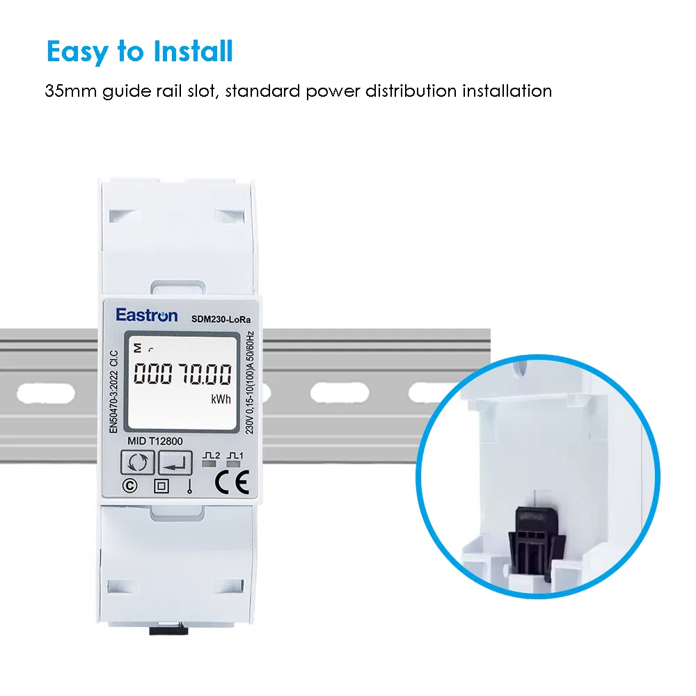Eastron Sdm230-Lora MID UL Approved Single Phase Direct Connection Loramesh Wireless Smart Energy Meter