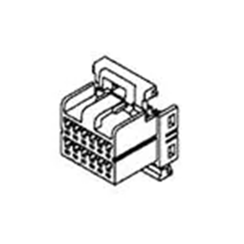 DMD-017-Mc Heavy-Duty Insert, Number of Contacts: 17 Connector