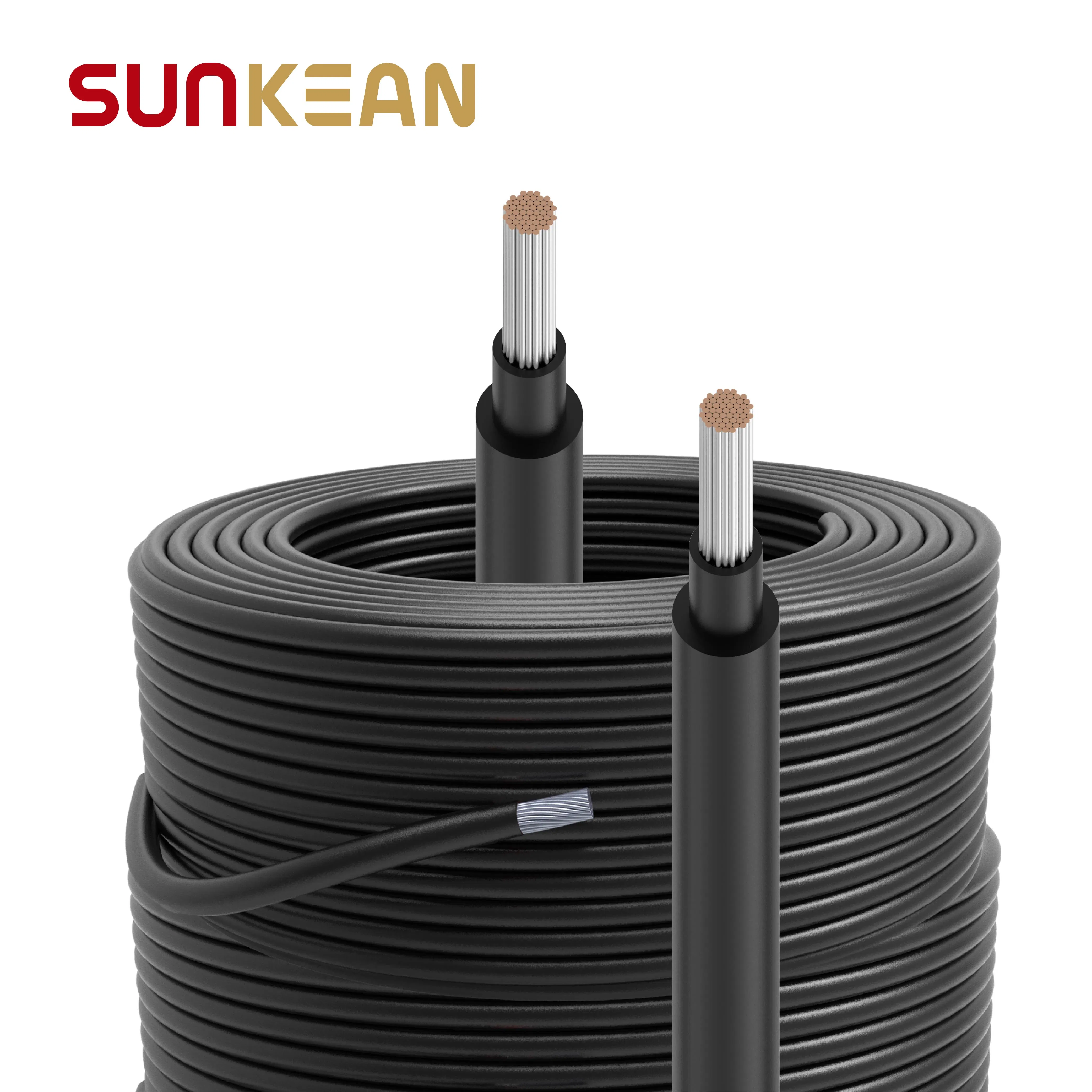 4mm DC Copper Solar Cable 1500V PV System Industrial Rooftop Mc4 Connector