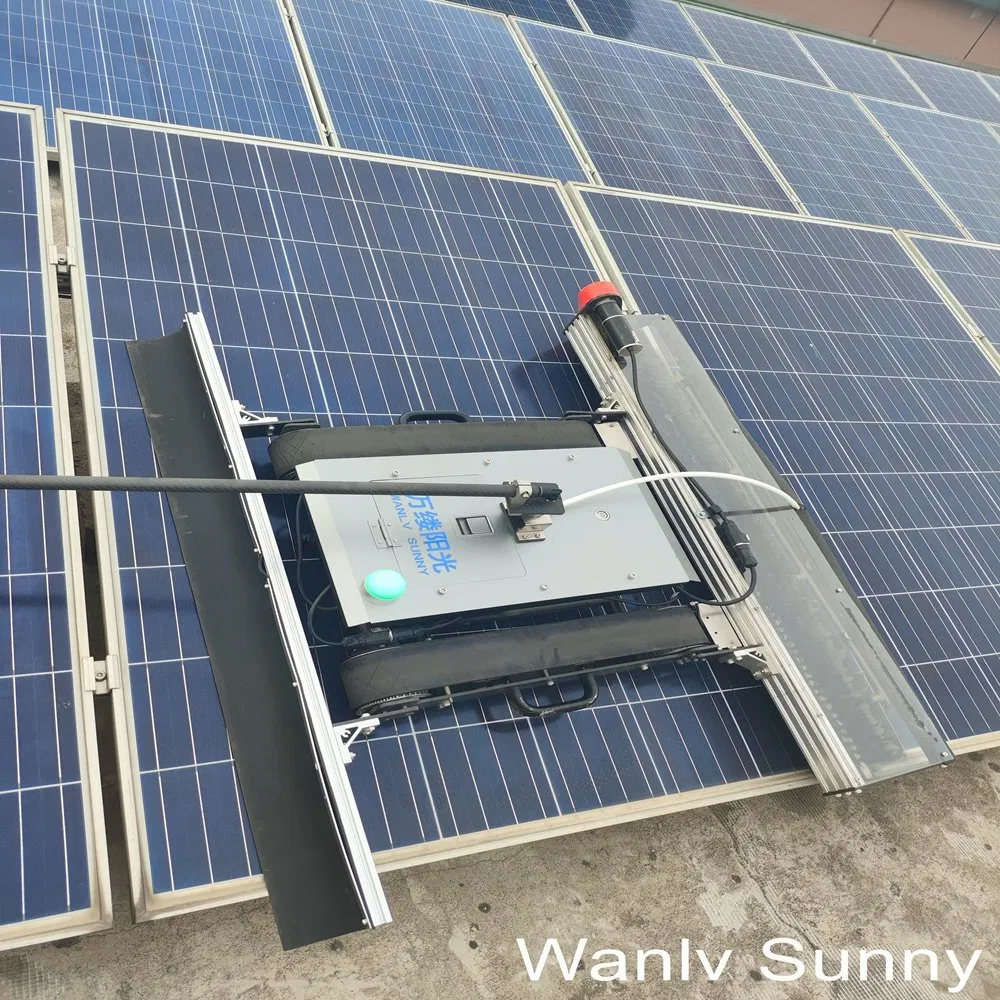 Automated Cleaning Machine Solar Panel Cleaning Robot Kit for Maintenance Photovoltaic Panels