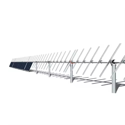Sun Tracking Rotating Single Axis Manufacturer Custom Sun Solar Tracker Photovoltaic Mounting Single Axis Solar Tracker
