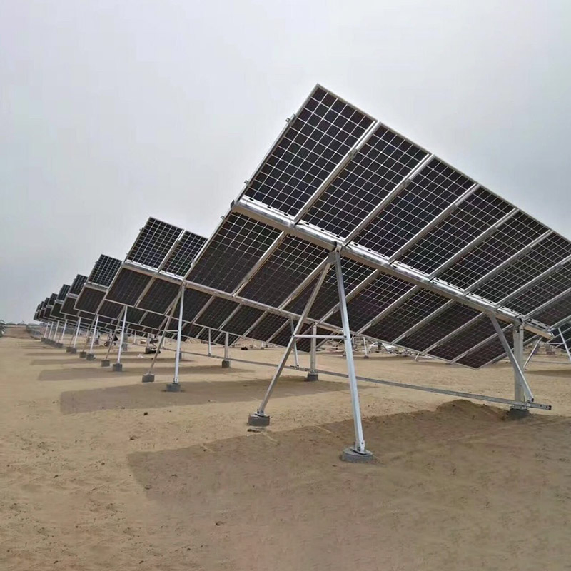 Slew Drive Solar Tracking Controller Single Axis Tilt Solar Tracker Bracket