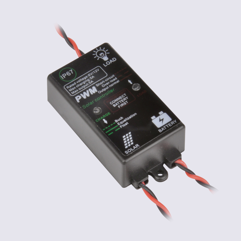 6V/12V 1A/3A/5A Manual PWM Solar Charge Controller