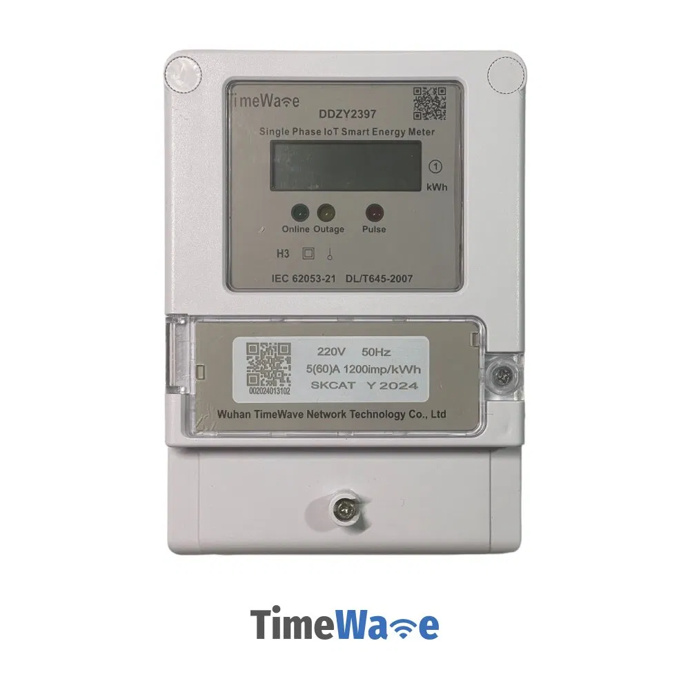 Smart Electronic Energy Meter: Single &amp; Three Phase, Lorawan / WiFi / 4G / RS485 with Prepaid Electricity Remote Control and Ami / AMR Solution