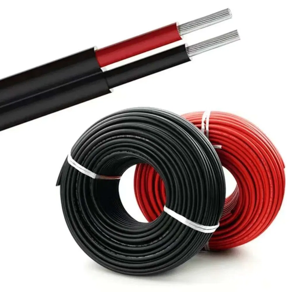 Wholesale UL TUV Red or Black 4mm/6mm CPR CCA Solar DC XLPE Power Cable