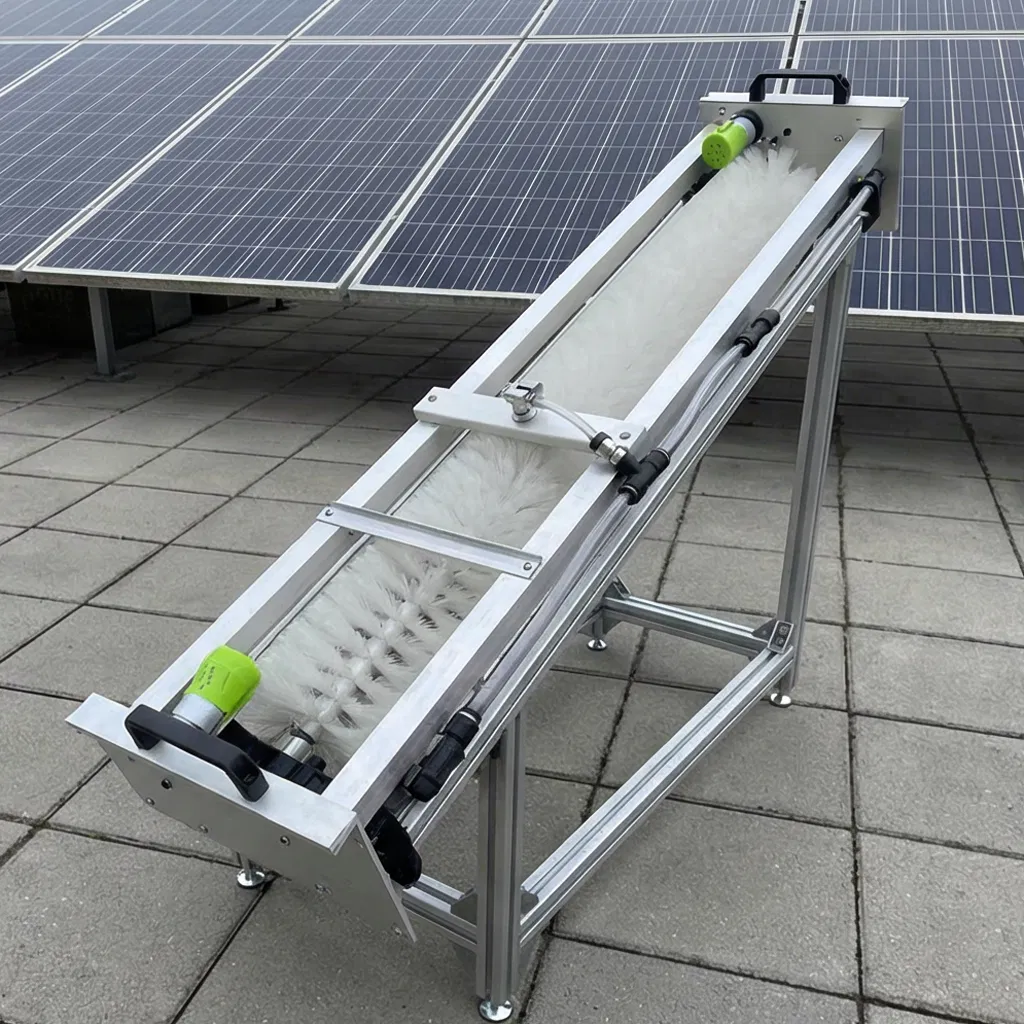 Solar Panel Cleaning Solution Kit with Extendable Handle and Pump Sprayer