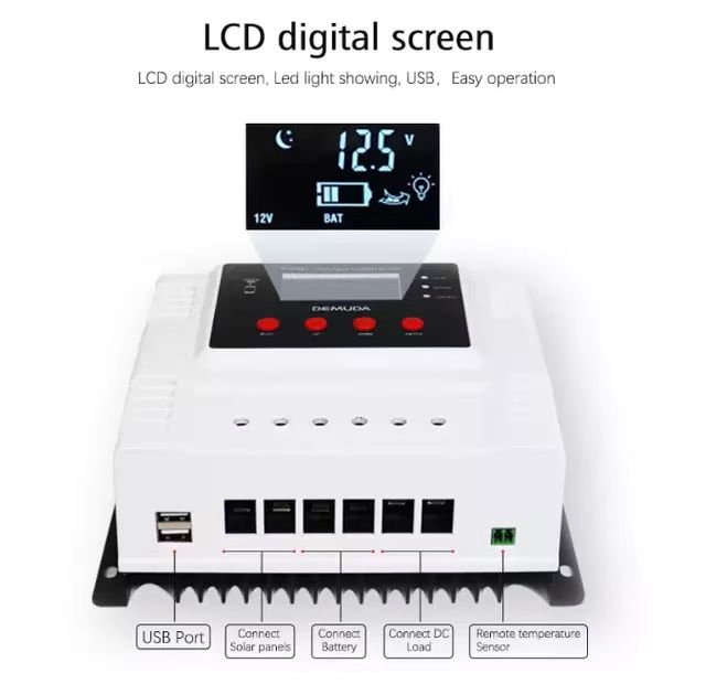 New Arrival Digital Solar Charge Controller Using for Solar Energy System