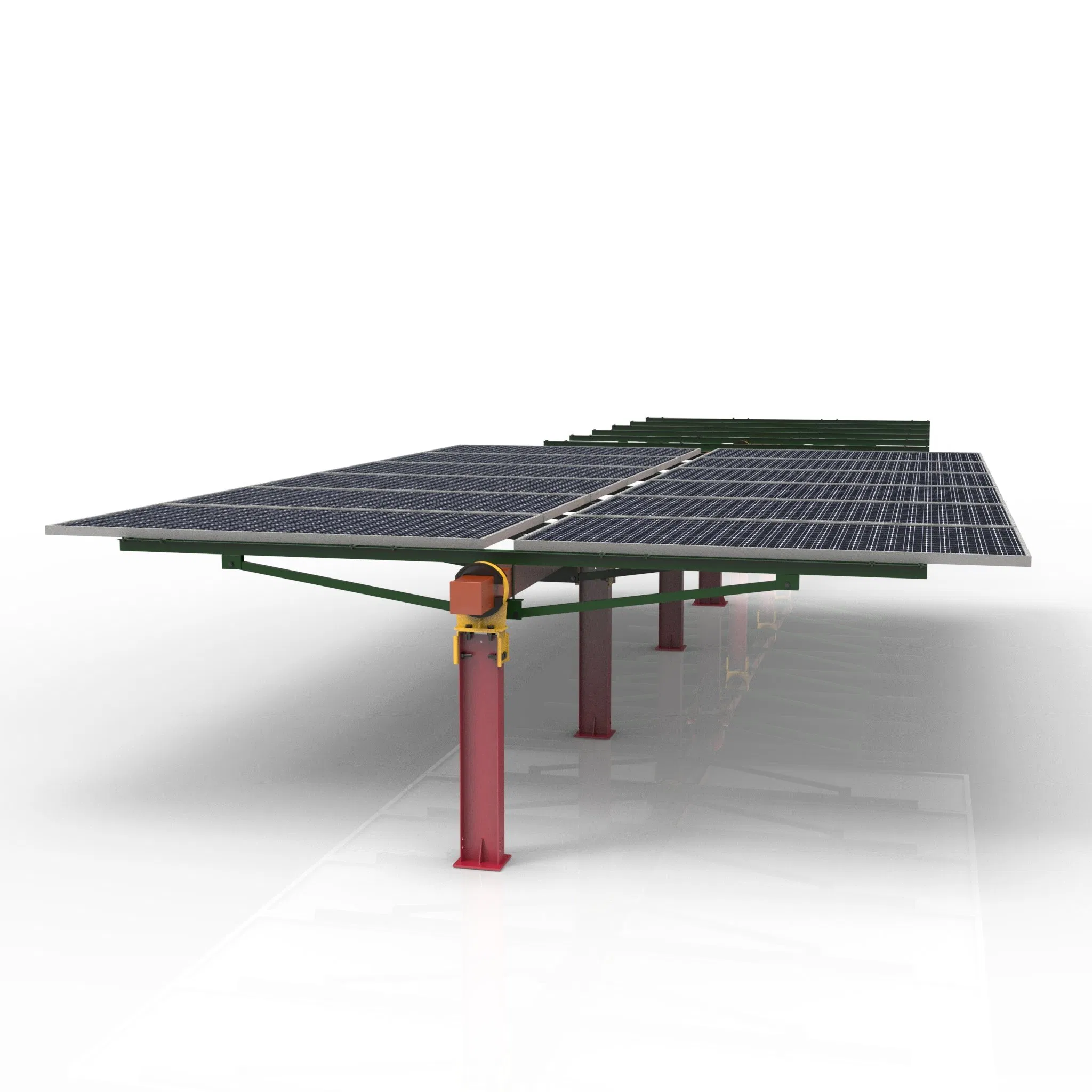 One Portrait Horizontal Single Axis Intelligent Solar Tracker