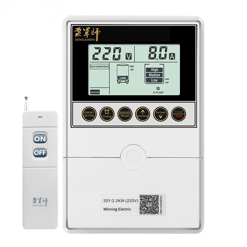 Electrical Water Tank Level Monitoring &amp; Remote Pump Control System