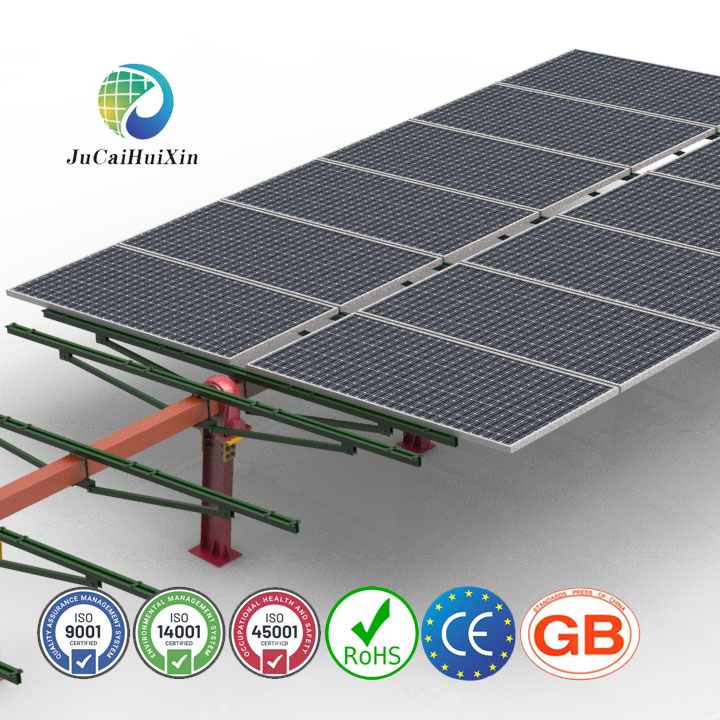 Commercial and Industrial Applications High Precision Single Axis Solar Tracker Bracket