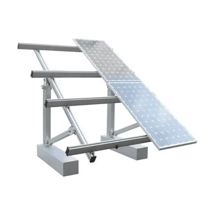 Power Plant PV Panel Mounting Structures Aluminum Solar Mount Systems Fram Structure