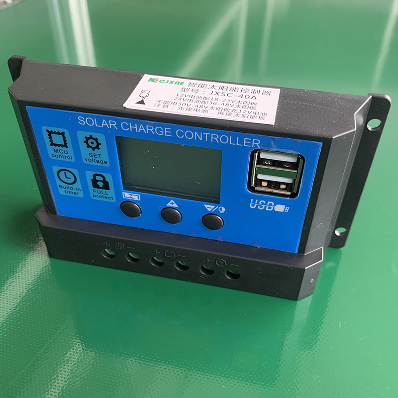 off-Grid Home Multi-Channel Temperature Compensation MPPT Solar Charge Controller Jxsc-40A