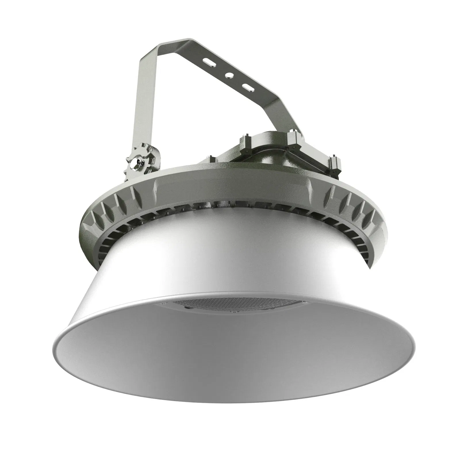 ATEX 100W 150W 200W Dimmable 3030 LED Explosion Proof Canopy Area Light Ceiling Mounting
