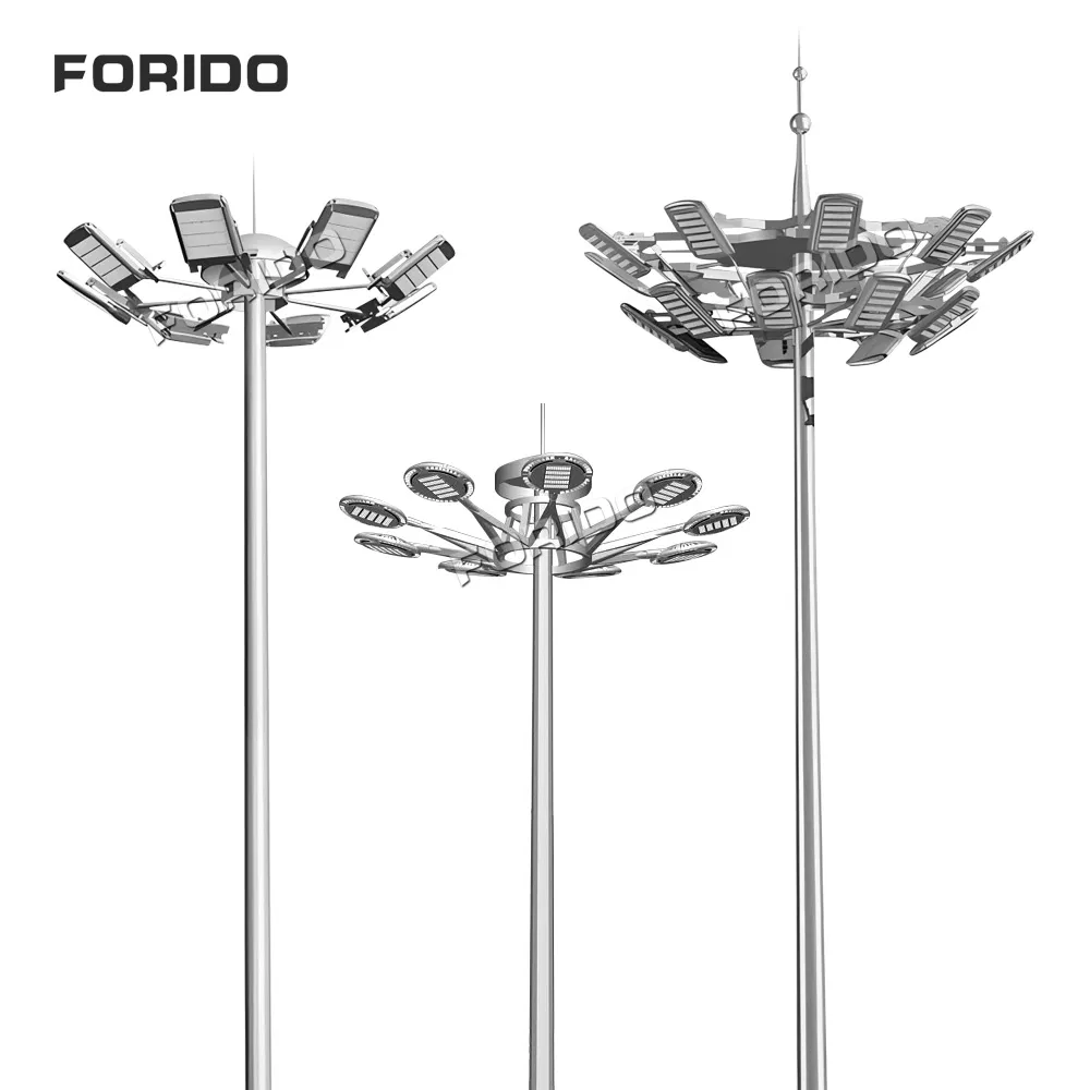 Outdoor LED Waterproof Airport Stadium Dwelling High Mast Light