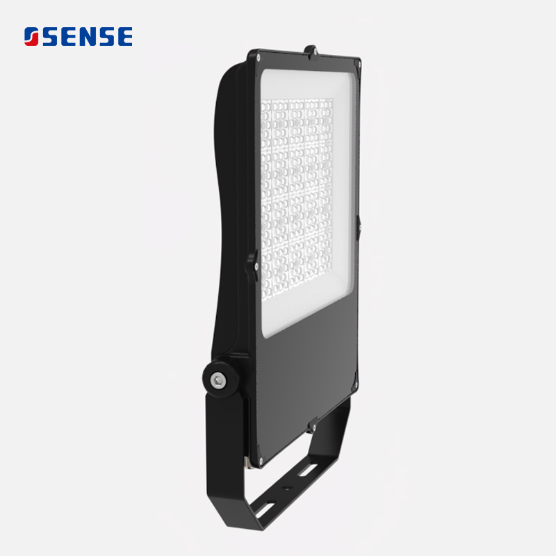 High Mast LED Floodlight Used for Outdoor Billboard Landscape Flood Lighting with Glass Lens