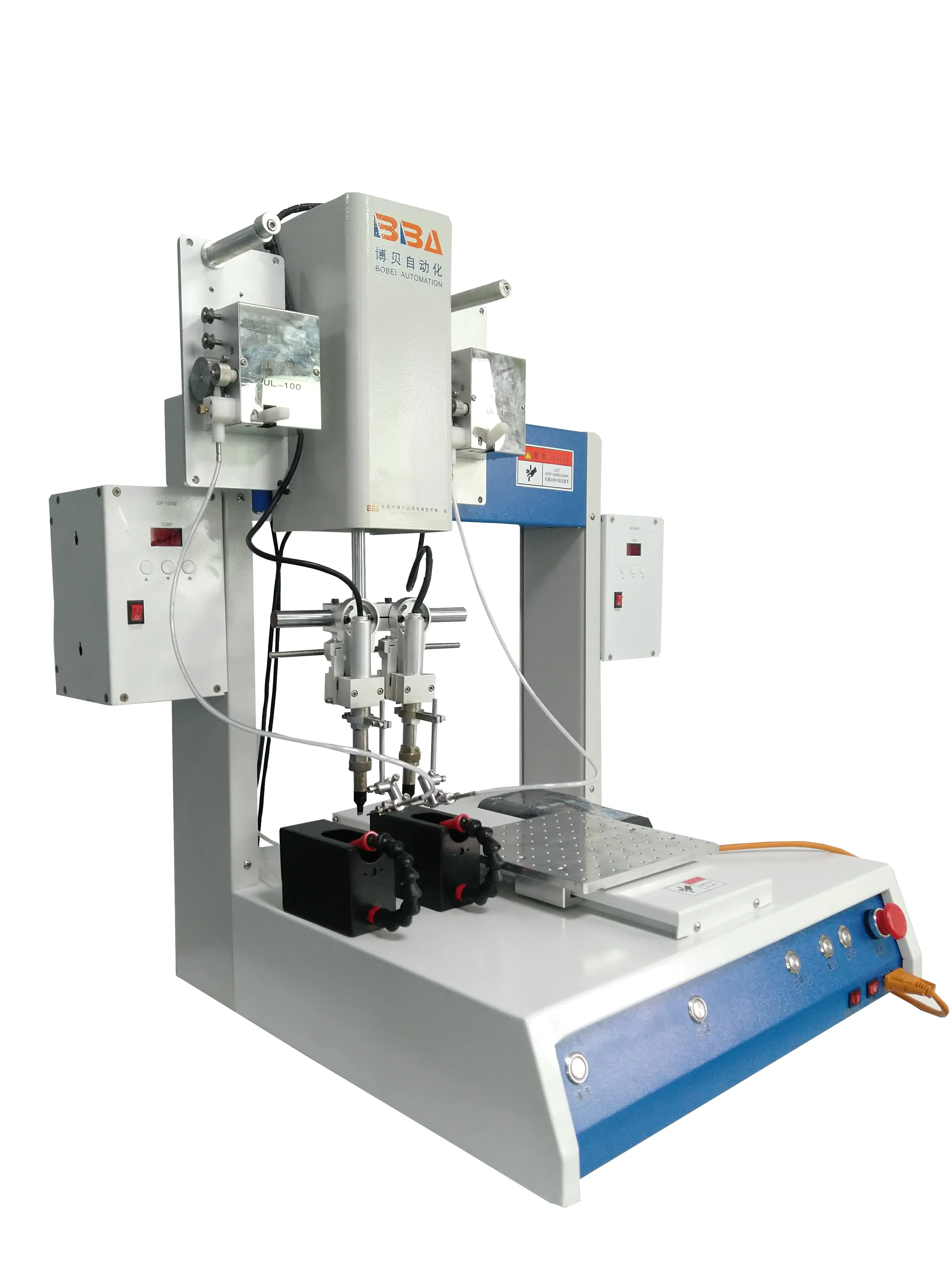 4 Axis Automatic Soldering Process Automation Tht Components Soldering Technology Solutions Auto Smart Soldering System with Dual Welding Heads