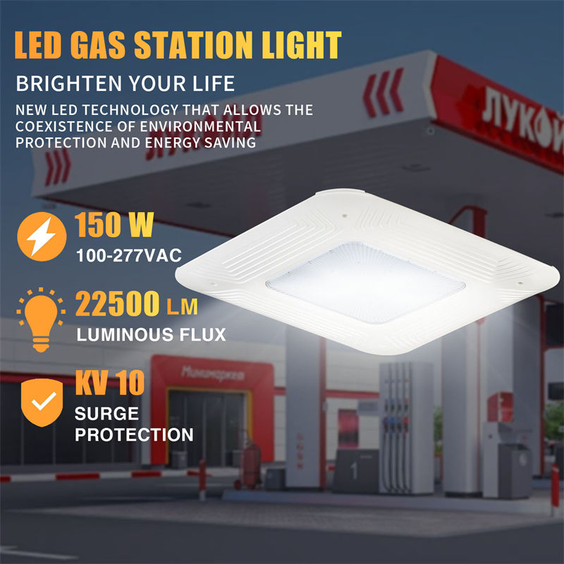 High Quality 150W Explosion Proofing Gas Station LED Security Ceiling Canopy Light
