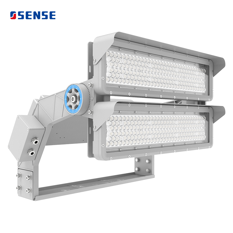 Module Design LED Flood Light IP66 Water-Proof 400W 500W 150lm/W LED Tunnel Light/Football/Tennis /Sports Court Lighting Stadium Light