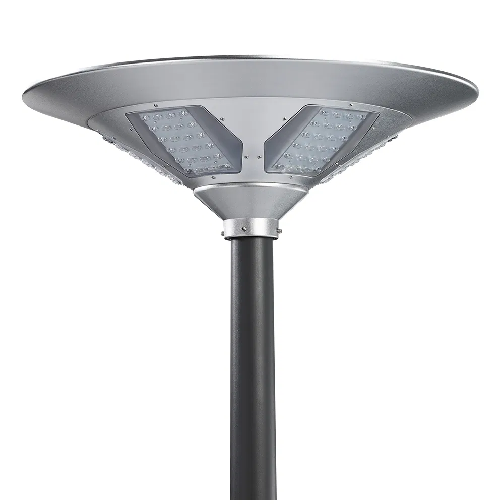 20W All-in-One Integrated Solar LED Garden Light with Angelic Design for Outdoor Spaces