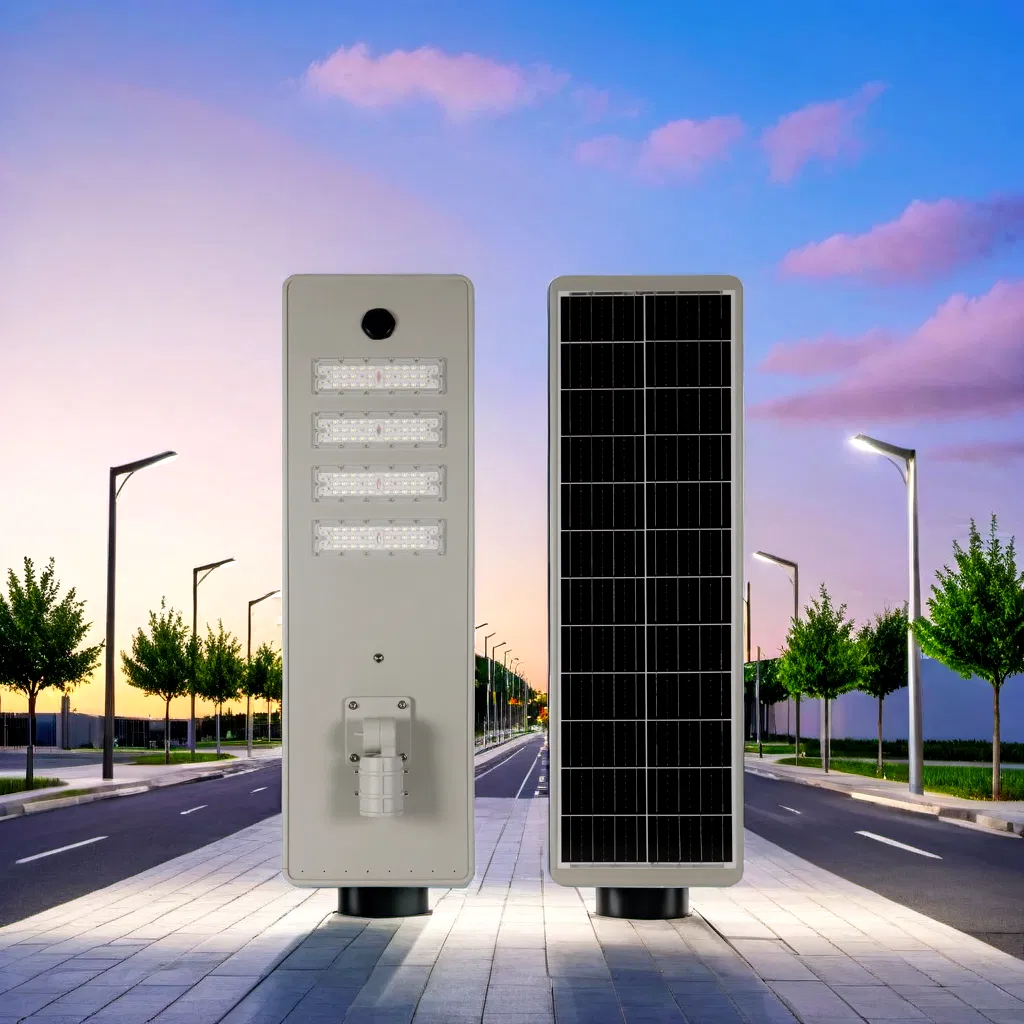 Smart City Solar-Powered LED Street Lighting System for Urban Areas