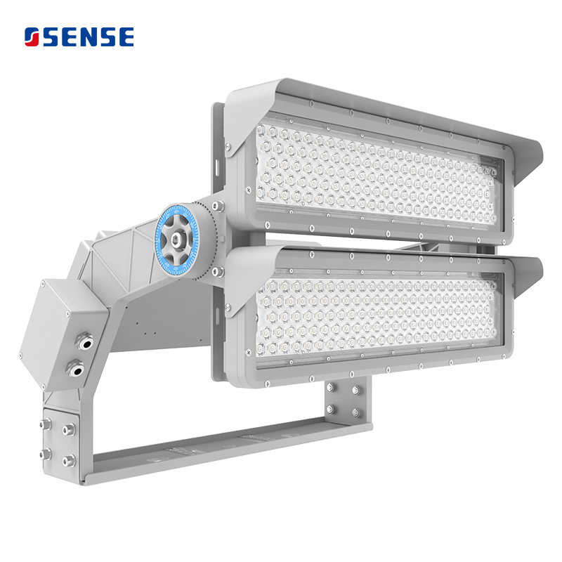 Module Design LED Flood Light IP66 Water-Proof 400W 500W 150lm/W LED Tunnel Light/Football/Tennis /Sports Court Lighting Stadium Light