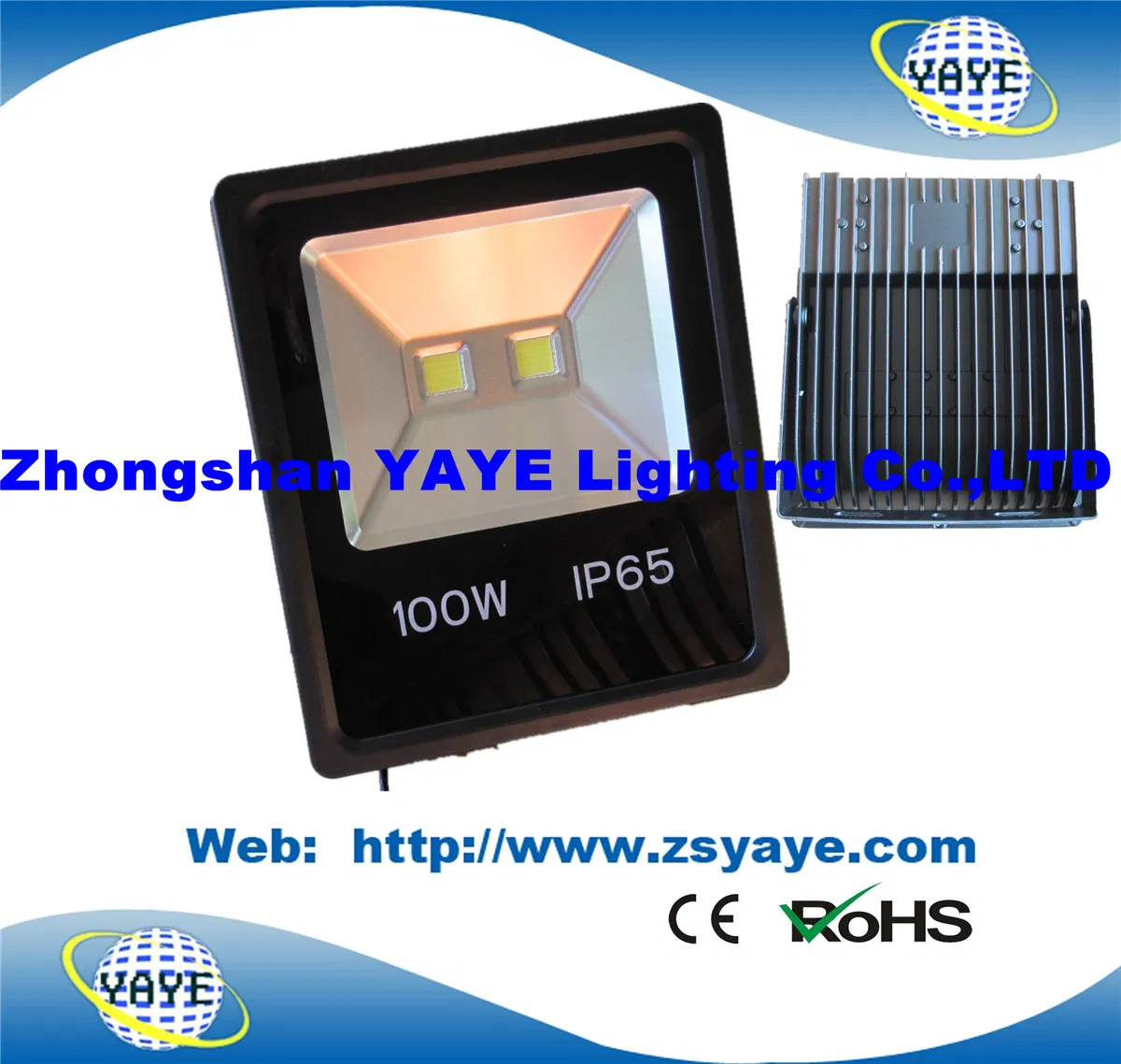Yaye 18 Ce/RoHS/3 Years Warranty COB 20W LED Flood Light / COB 20W LED Floodlight / COB 20W LED Tunnel Light