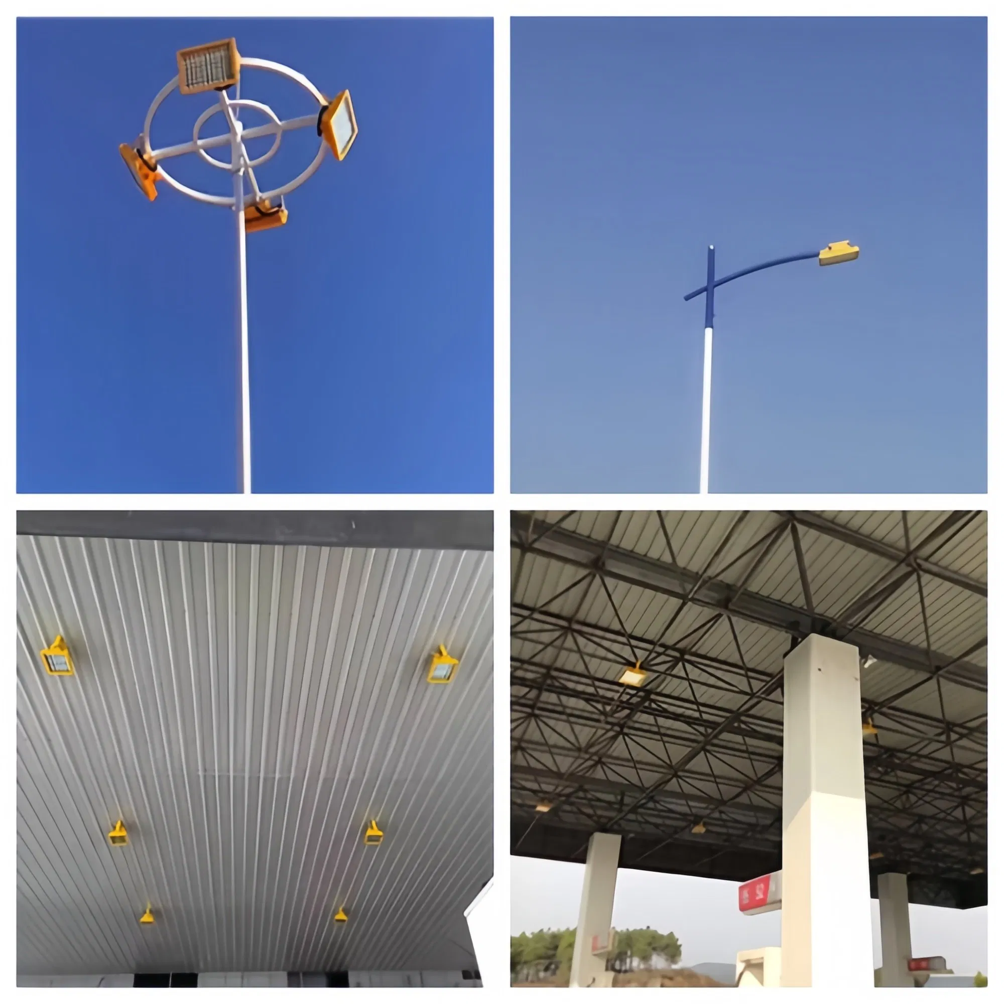 70W 100W 150W 200W IP66 CREE3030 LED Gas Station Canopy Lamp Marine Explosion Proof Flood Light