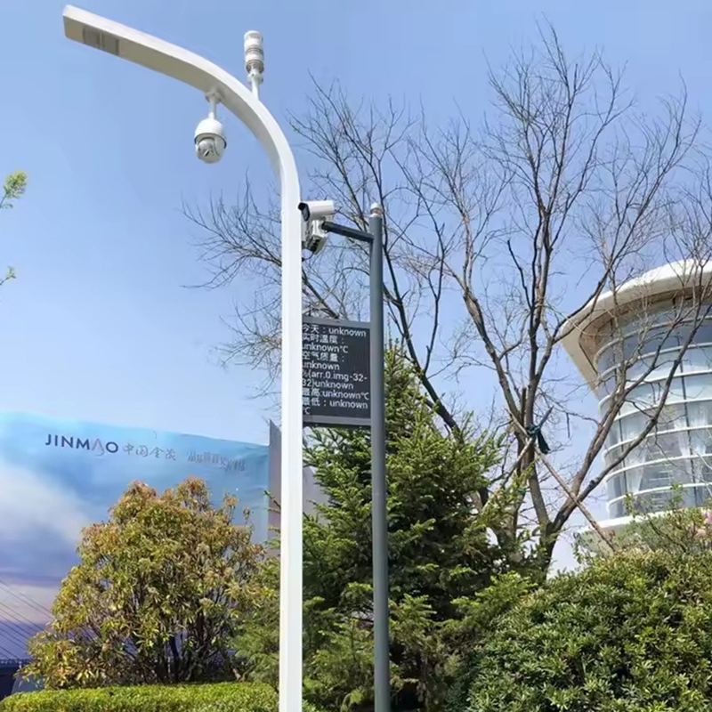 Advanced Smart Light Pole System with Smart City Integration