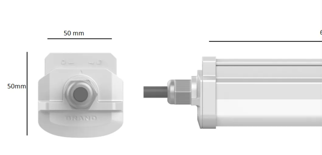 Tri-Proof LED Light Detail